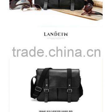 Factory wholesale genuine leather man shoulder bag                        
                                                Quality Choice