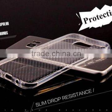 4 Corners Air Cushion Design Phone Case For Samsung Galaxy S7 S7 Edge Transparent Ultra Thin Soft TPU Back Cover Phone Cases