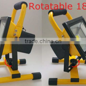 IP65 20W Portable Rechargeable Led Flood Light With High Lumen