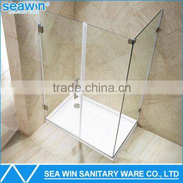 Luxury Western Europe Hinge Frameless Shower Stall Shower Room Quality Choice photo-2