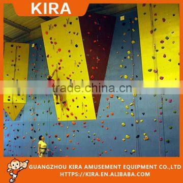 Artificiall Rock Children Climbing Walls for Physical Training