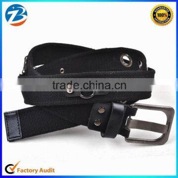 2015 New Popular Men Leisure Cotton Fabric Belt Yiwu Factory