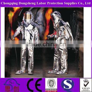 Top Quality Fire Protective Clothing with White glass fabric liner