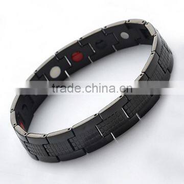 4 Element Magnetic Germanium FIR Balance Link Bracelet