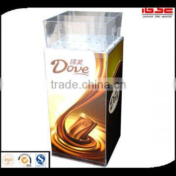 Super market boutique display shelves plastic display racks