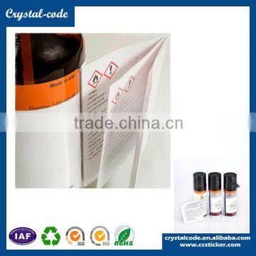 Water Resistant Paper Thermal Paper Double Layer Label photo-4