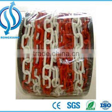 6mm 8mm Warning Chain Plastic Chain Safety Chain Red White photo-6