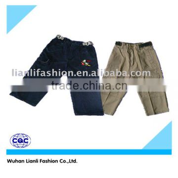 children boys hot pants/kids fashion pants design