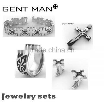 High Quality Jewelry Set Stainless Steel Men Jewelry Set