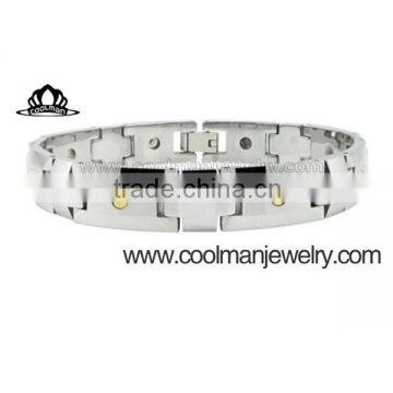 Unique tungsten jewelry magnetic bracelet tungsten carbide bracelet China supplier