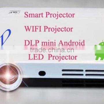 home theater system LED projector built in android 4.2 quad-core player with wifi & Bluetooth