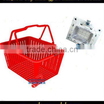 Large capacity plastic big basket mould