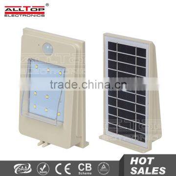 1W High Lumen High Quality Integrated Solar Power Outdoor Led Wall Light