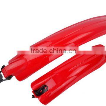 MTB bicycle mudguards 357 wholesale price fashionable lightweight durable plastic bicycle mudguards bicycle parts