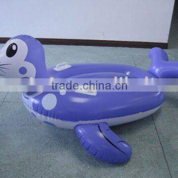 inflatable kid toy--sea lion rider