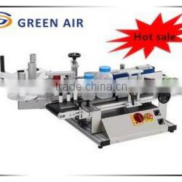 Semi-automatic Double sided label labeling machine,adhesive labeling machine