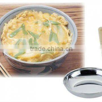 Kitchenware Saute Pan with Wood Vertical handle for Japanese rice bowl dish