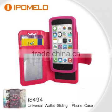 Universal Wallet Sliding Phone Case