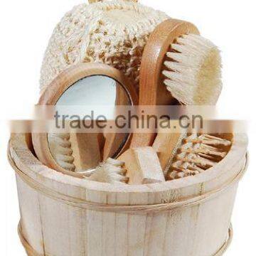 Wooden Bath Set