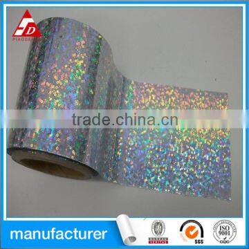 GOOD QUALITY ADHESIVE PAPER HOLOGRAPHIC FILM STICKER LABEL