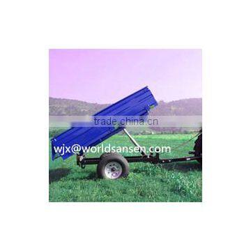 3 Ton Farm Trailer for Tractor,tipping Box Trailer With CE, Atv Lift System Atv Log Trailer With Crane photo-6