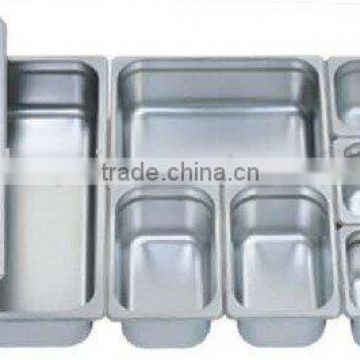 Commercial 1/1 stainless steel container GN Pan