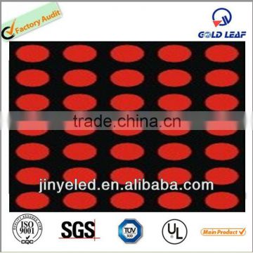 Red color 5x7 dot matrix led display