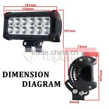 China Manufacturer 36W LED LIGHT BAR IP67 Remote Control Led Light Bar Atv Vechiel Car photo-5
