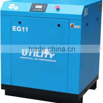 industry screw air compressor of blue color EG18