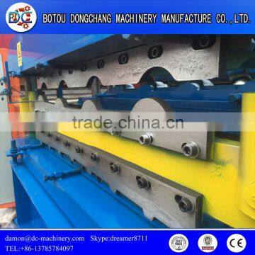 Galvanized Zinc Roofing Profile Sheet Roll Forming Machine Making Trapezoid Sheet photo-2