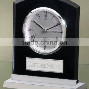 crystal black digital clock