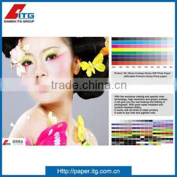 RC glossy photo paper