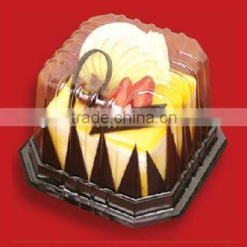 disposable plastic cake box