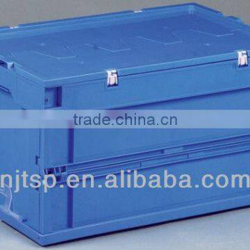 Foldable and Stackable Plastic Containers