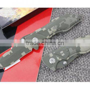 OEM Aluminum handle 440 blade folding knife