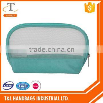 Nylon mesh cosmetic bag /girls toiletry bag  china market