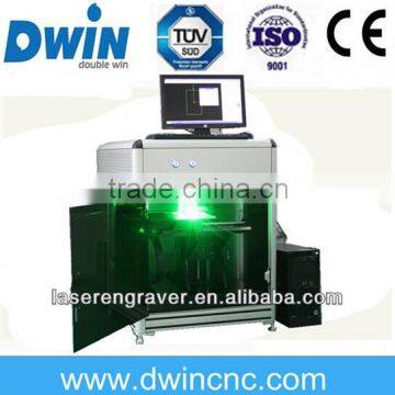 2014 Hot sale DW-4KB laser 3d crystal cube engraving and cutting machine
