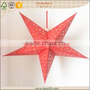 USA wholesale products 2016 wedding centerpieces light handicraft paper star lantern