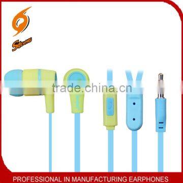 Colorful Gift earphone for mobile phone,latest products,colorful earphone.