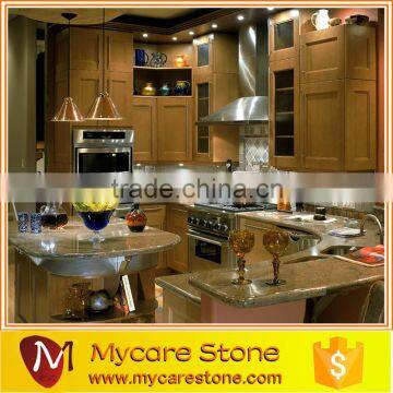 Custom cutting kitchen granite colors for countertops