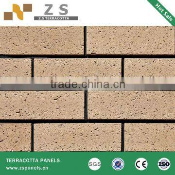 restore reducing stone split brick tile hollow brick Natural Antique Surface Terracotta Tile for Exterior Wall Cladding