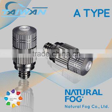 Cooling System Fog Nozzle Anti Drip Mist Nozzle For Low Pressure And High Pressure