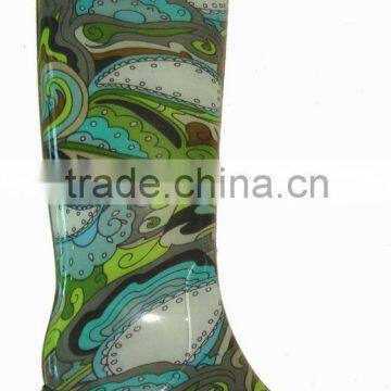 2013 cheap stylish Women PVC boots