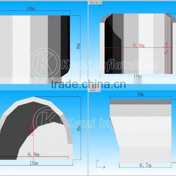 10mx8mx8mH Giant Inflatable Stage Cover Large Inflatable Stage Marquee Big Inflatable Canopy Inflatable Tent for Events 10m photo-5