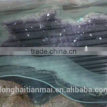 Best Quality Huge Size Natural Rock Quartz Amethyst Crystal Geode for Fengshui photo-2