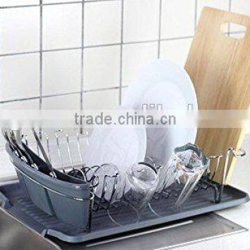 Chrome-Plated Steel Medium Dish Drainer Rack