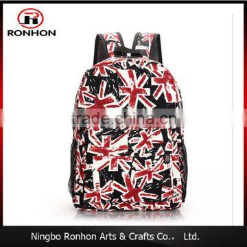 new fashion canvas college backpack school bag