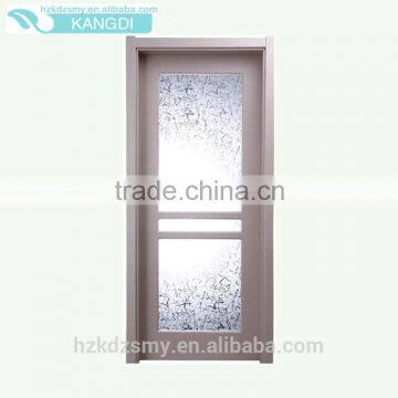 Hot Decorative Door Glass Bathroom PVC Kerala Door Prices