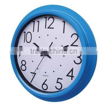 14' Simple Plastic Round Wall Clock/Quartz Clock