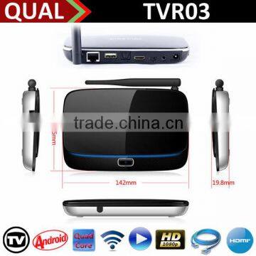 android tv box with Rockchip3188 1.8G 2G/ 8G 1080P XBMC Remote Control 2.0M 5.0M Camera Optional C